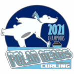 A fun design for a curling team.