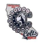 Cooperstown pin for California team